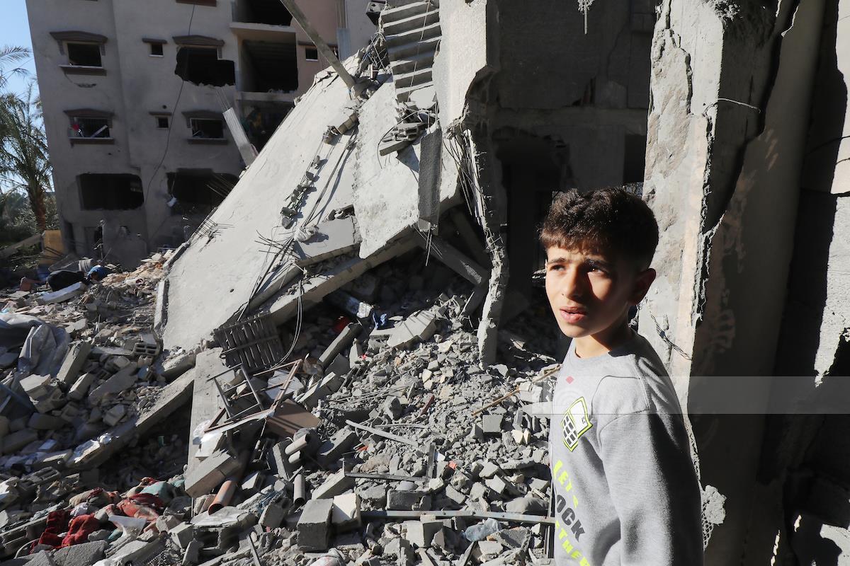 Four Palestinians killed in Israeli airstrikes in Gaza