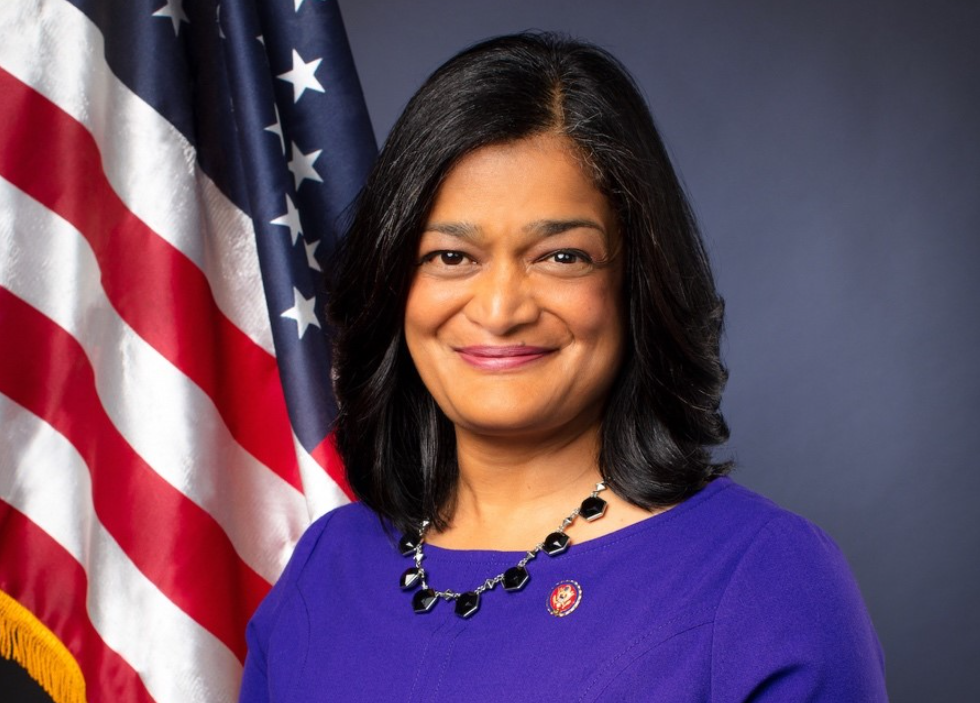 Rep. Jayapal dubs Israel a racist state, calls for Palestinians self-determination 