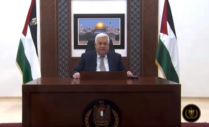 President Abbas: Our hands are extended to just, comprehensive peace