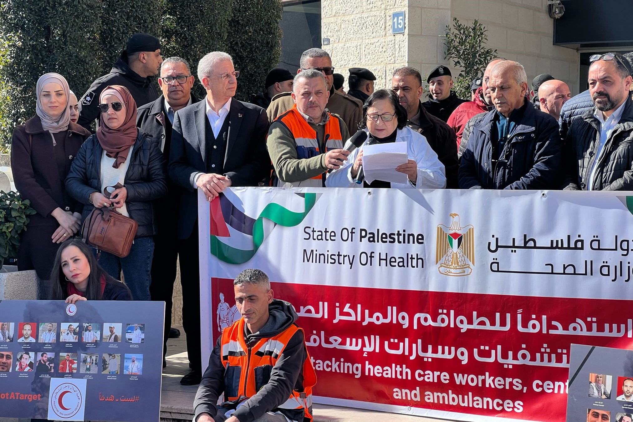 Minister of Health sends letter to UN Guterres demanding the protection of medical staff in Palestine