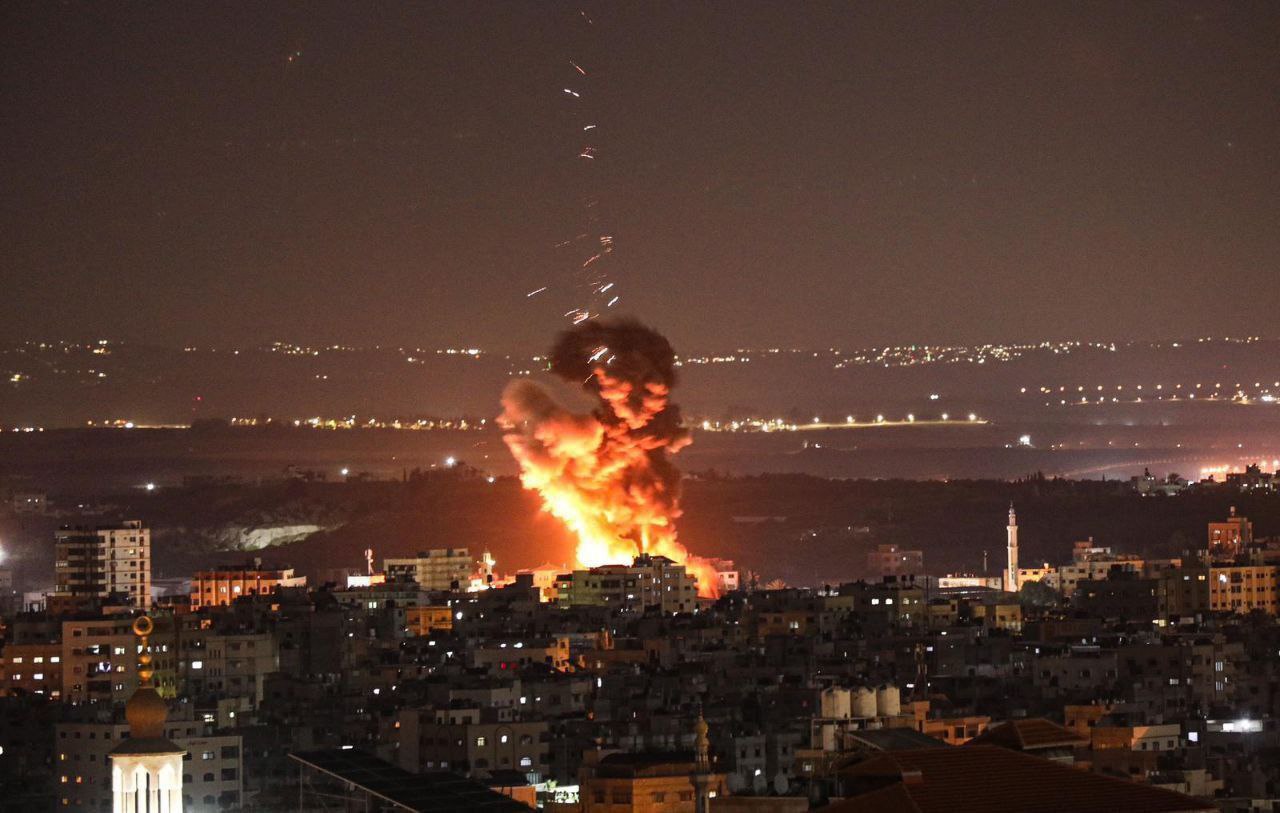 Palestinian child injured in an Israeli raid near Khan Yunis
