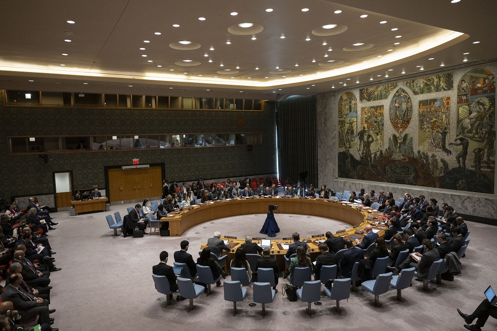 US vetoes Algerian resolution on Gaza, Algeria stresses Council cannot afford passivity in face of what is unfolding in Gaza