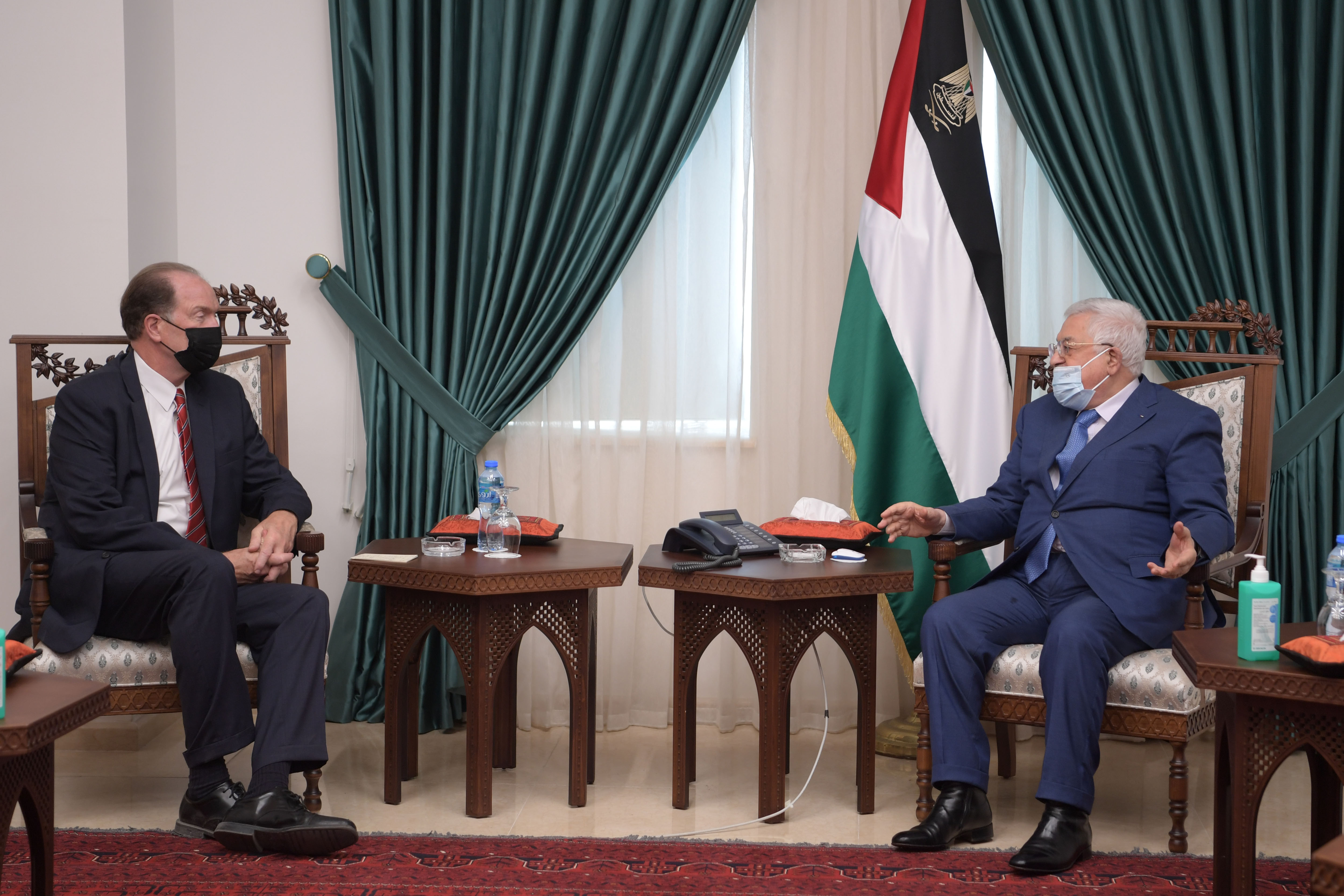 President Abbas receives World Bank Group President 