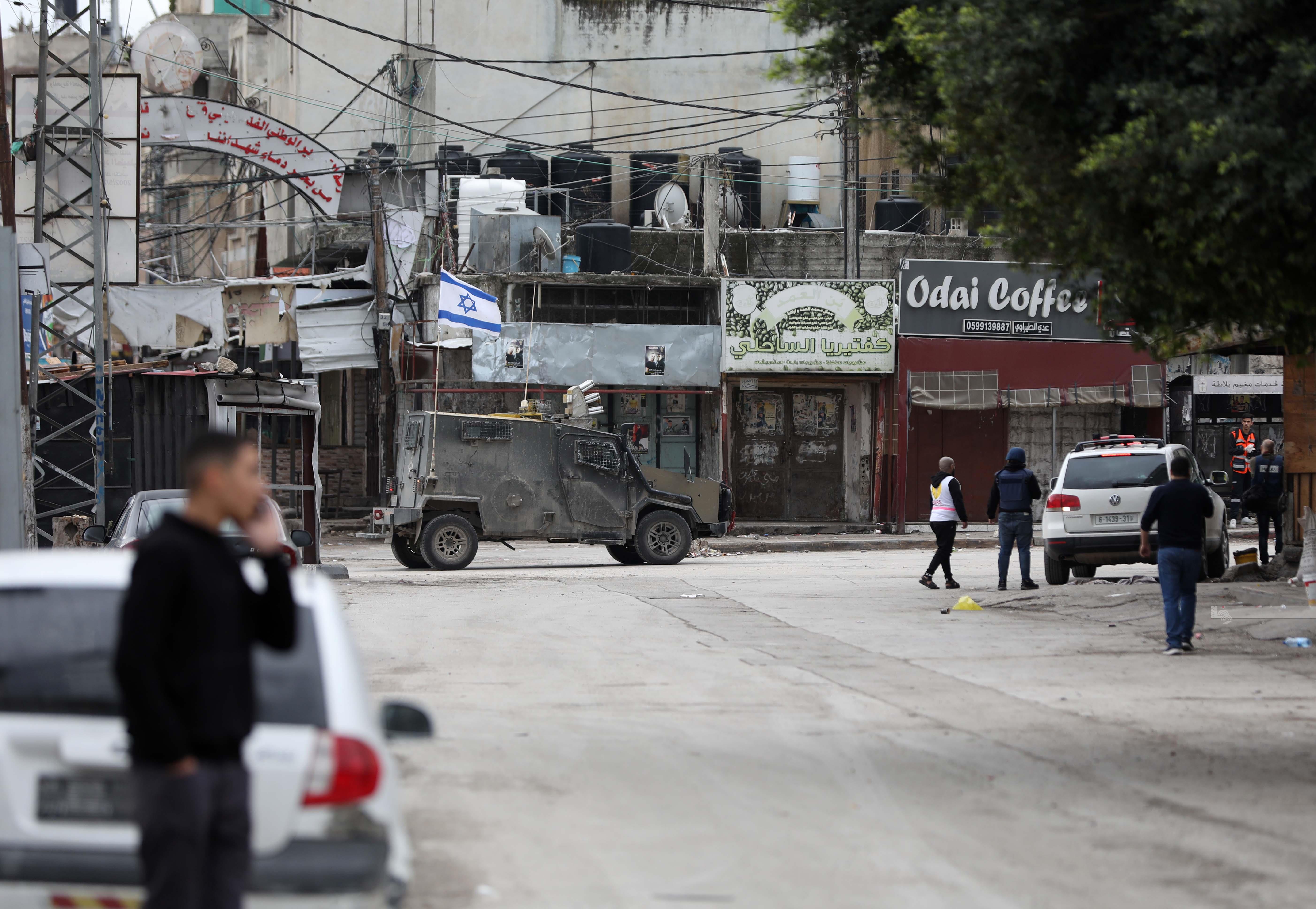 Israeli forces raid Nablus-area camp, injure four Palestinians, one critically 