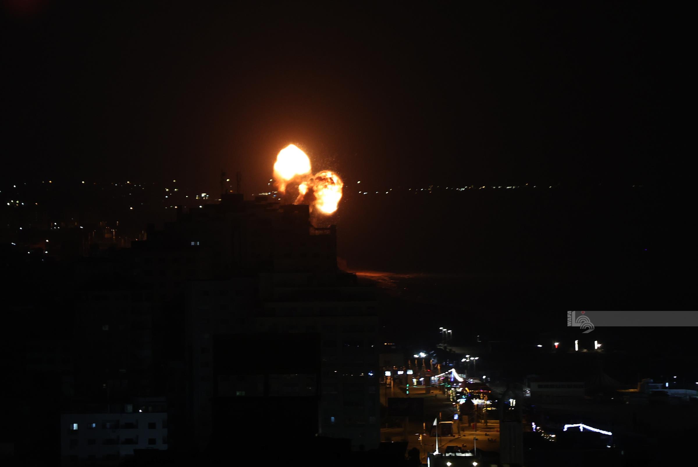 Israeli warplanes attack targets in Gaza