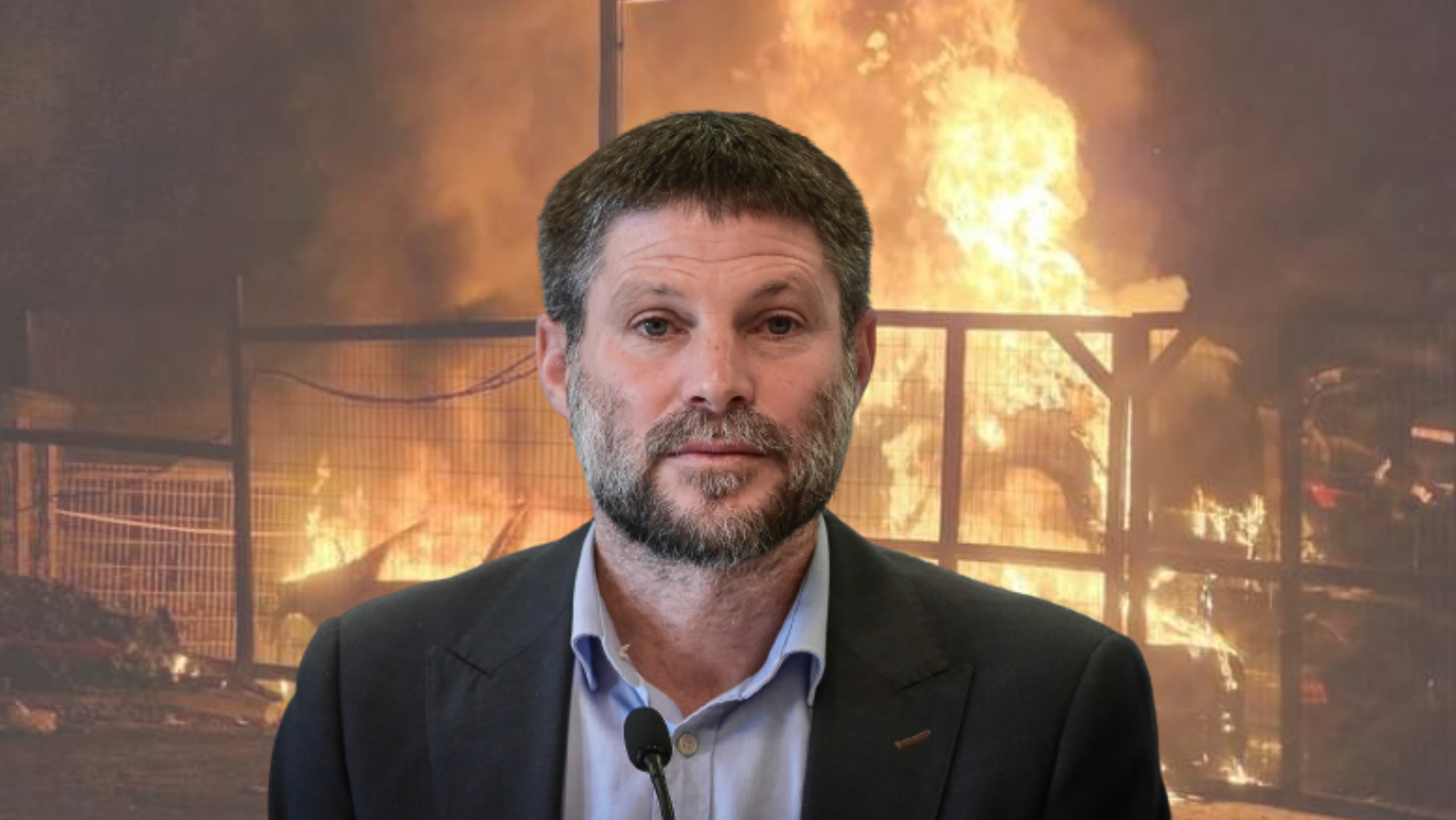 Following his demands to wipe out Palestinian town, Israeli minister says 'no such things as Palestinians.'
