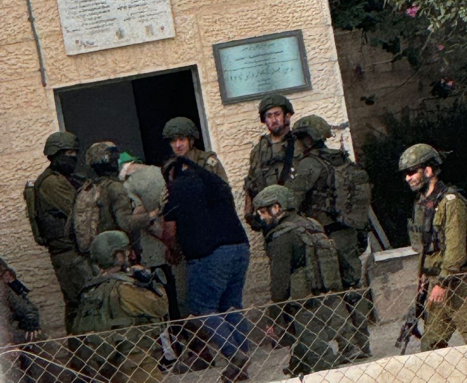 Palestinian man injured, 16 others detained during military incursion north of Ramallah