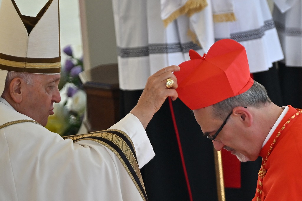 Latin Patriarch of Jerusalem Pierbattista Pizzaballa elevated to Cardinal in Rome