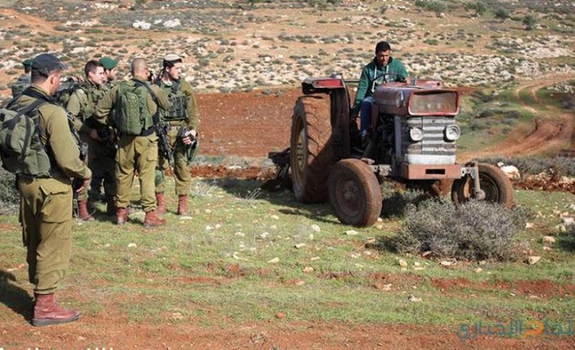 Israeli forces seize tractor near Nablus
