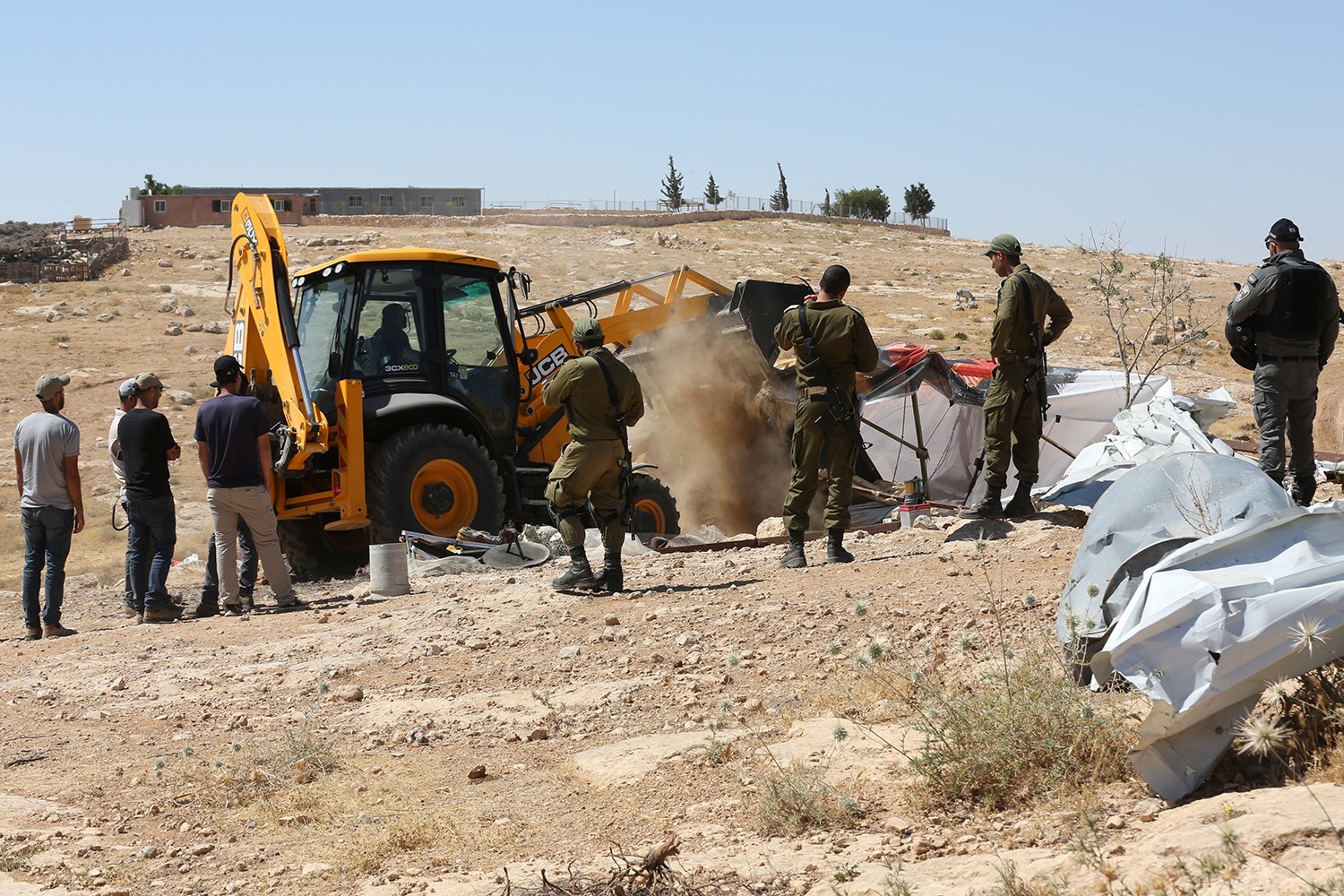 Israeli forces seize bulldozer, tractor, detain its drivers near Jenin