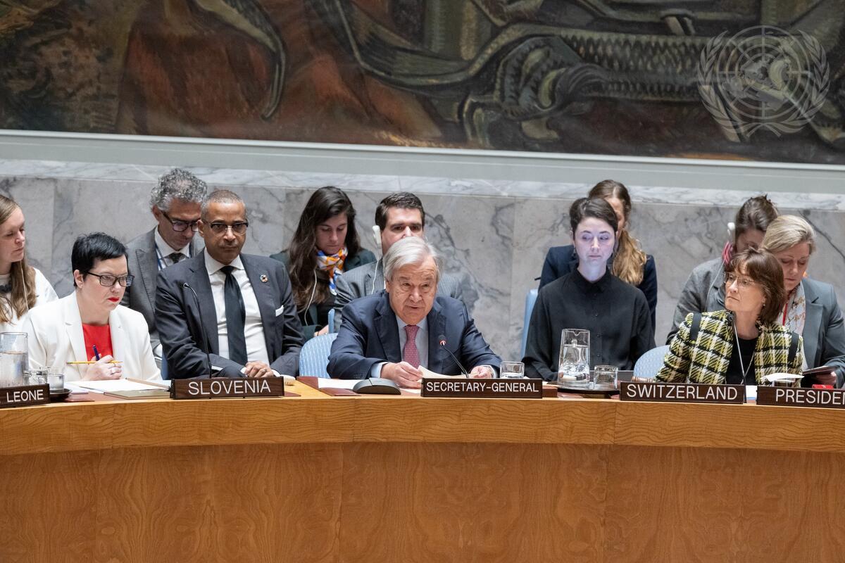 UNSC members renews support to UN Secretary-General Guterres