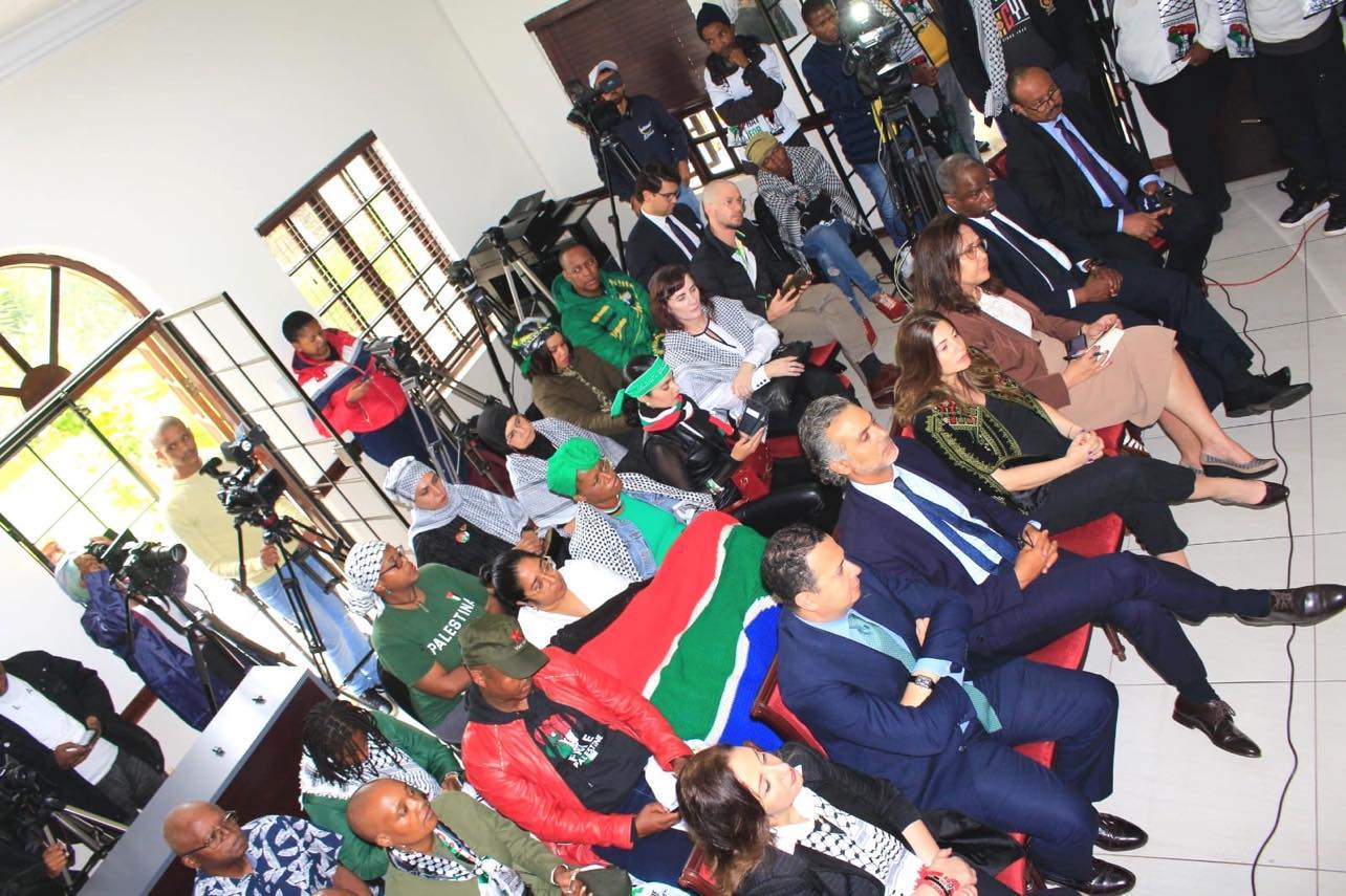 Palestine embassy in South Africa hosts event in support of country's lawsuit at ICJ