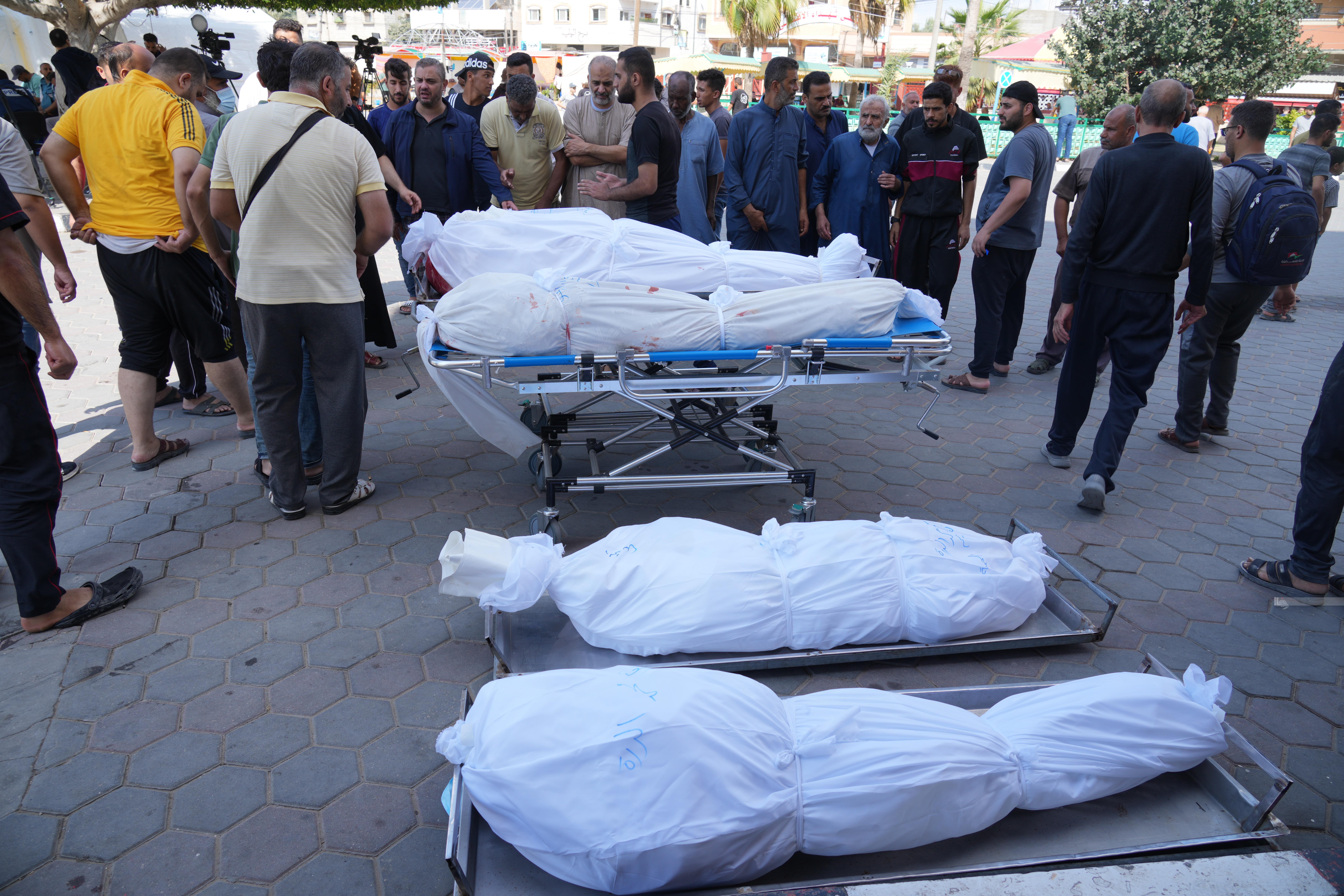 Israel’s indiscriminate airstrikes on Gaza killed four people, including a child; seven civil defense members