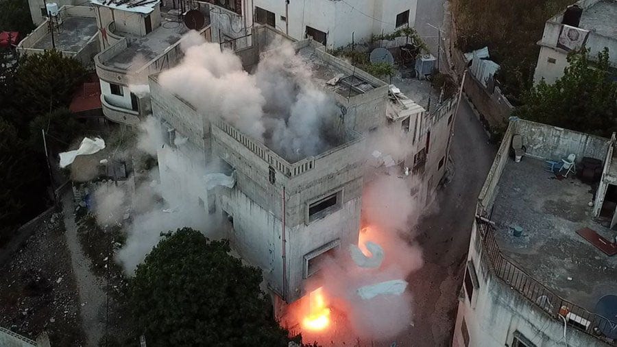 Israeli forces blow up house of prisoner near Nablus