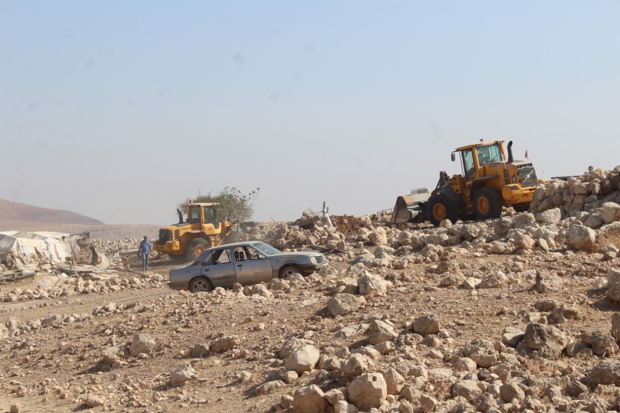 Israeli colonists demolish Palestinian community near Hebron
