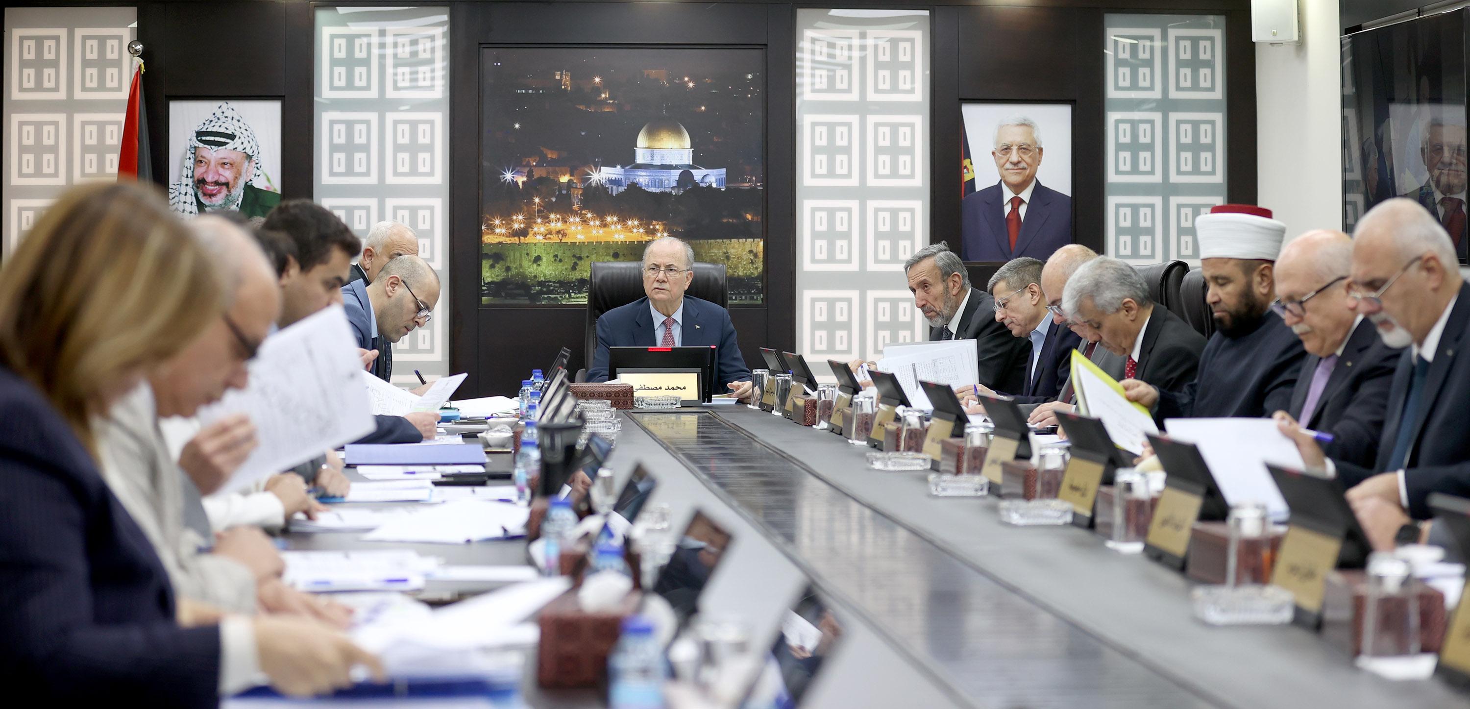 Palestinian Cabinet affirms President Abbas’s vision ahead of emergency Arab summit