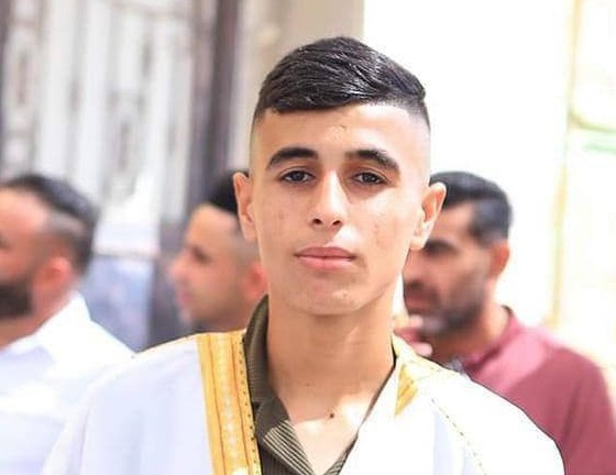 16-year-old child killed by Israeli army gunfire east of Nablus
