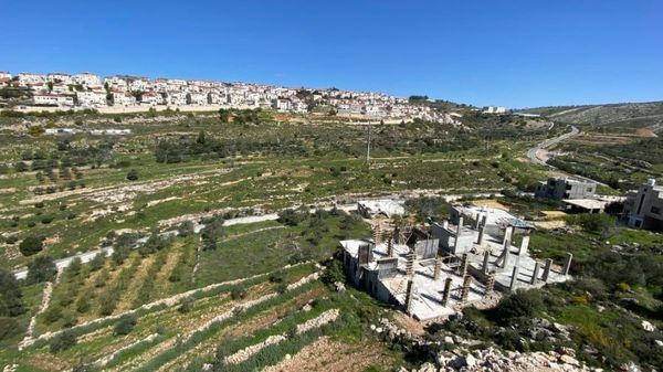 Israel issues stop-work orders against a mosque, houses in West Bank village