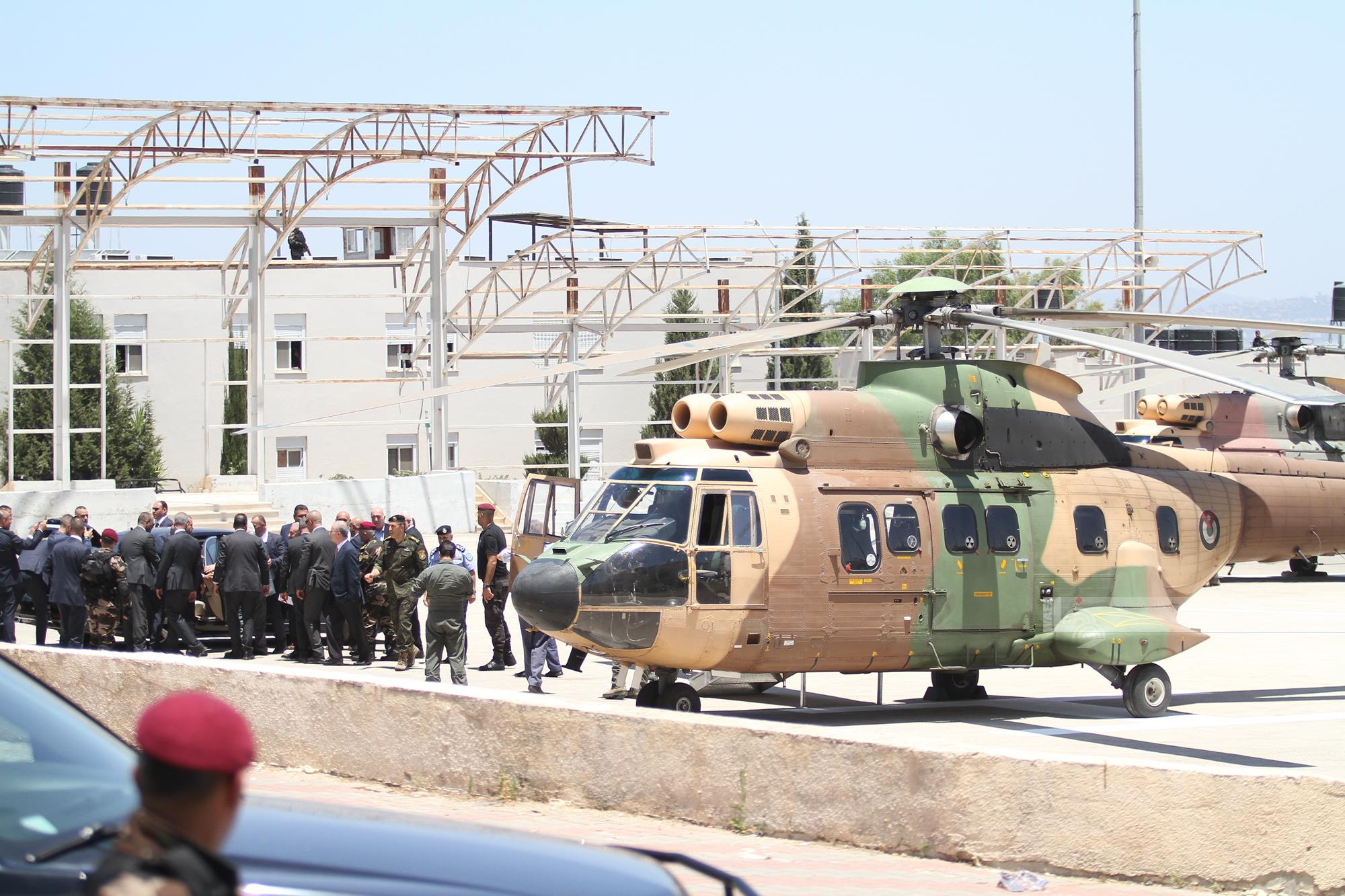 President Abbas arrives in Jenin