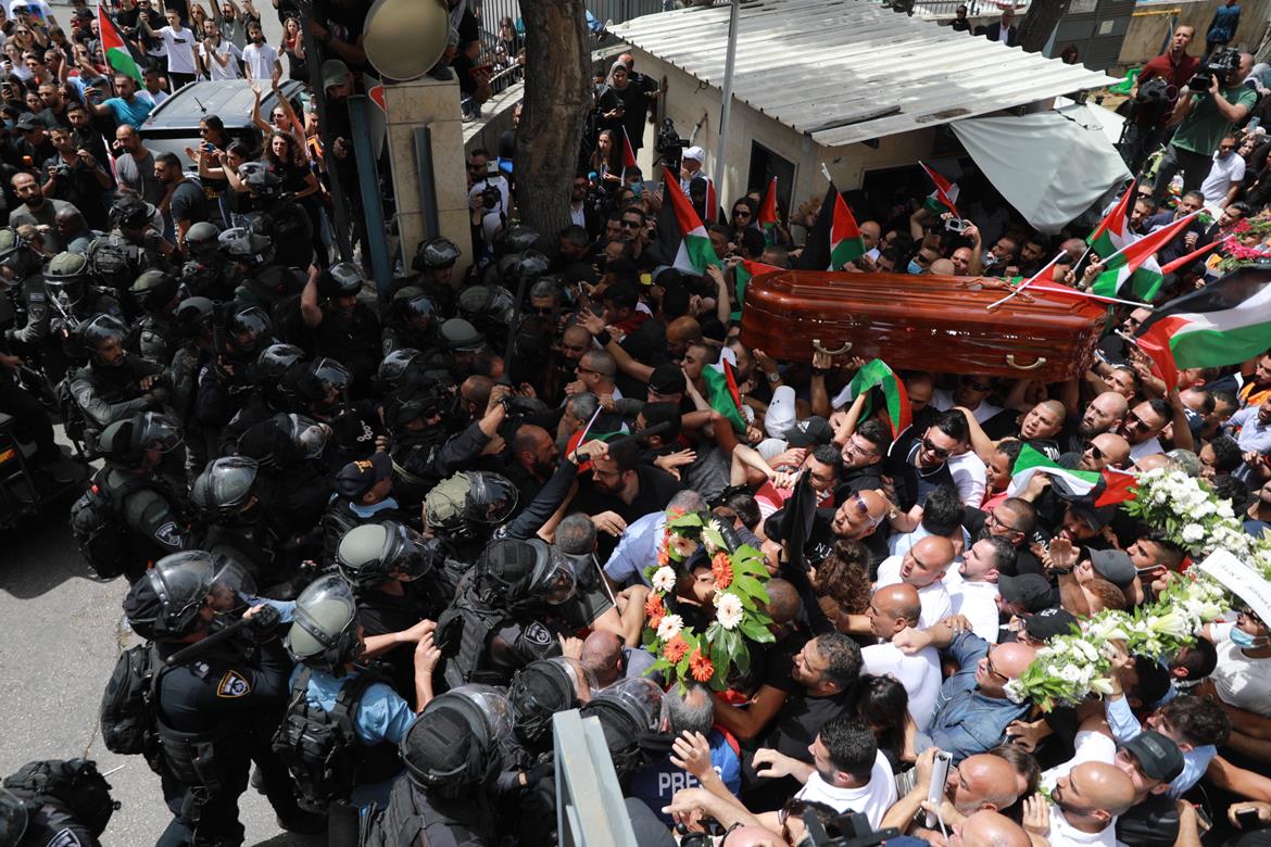 Jerusalem church leaders condemn Israeli police violence at St. Joseph hospital during Abu Akleh’s funeral