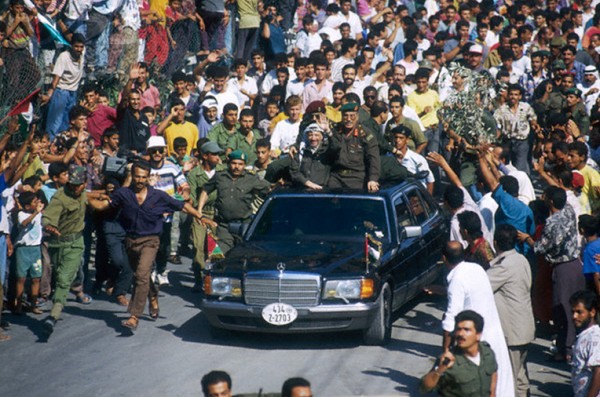 Today marks 27 years since the triumphant return of Yasser 
Arafat to his homeland in Palestine