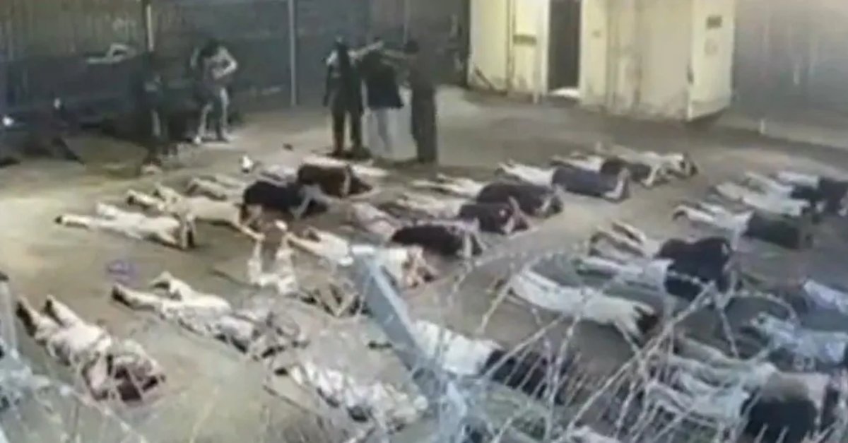 Footage shows Israeli soldiers sexually assaulting Palestinian detainee inside Sde Teiman detention center
