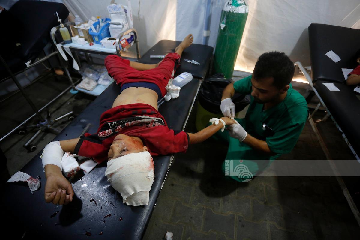 Israeli bombardment kills seven Palestinians, injures over 30 in Gaza