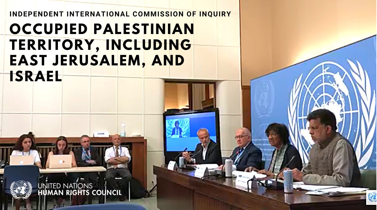 UN commission says Israel violates Palestinian people's right to self-determination 