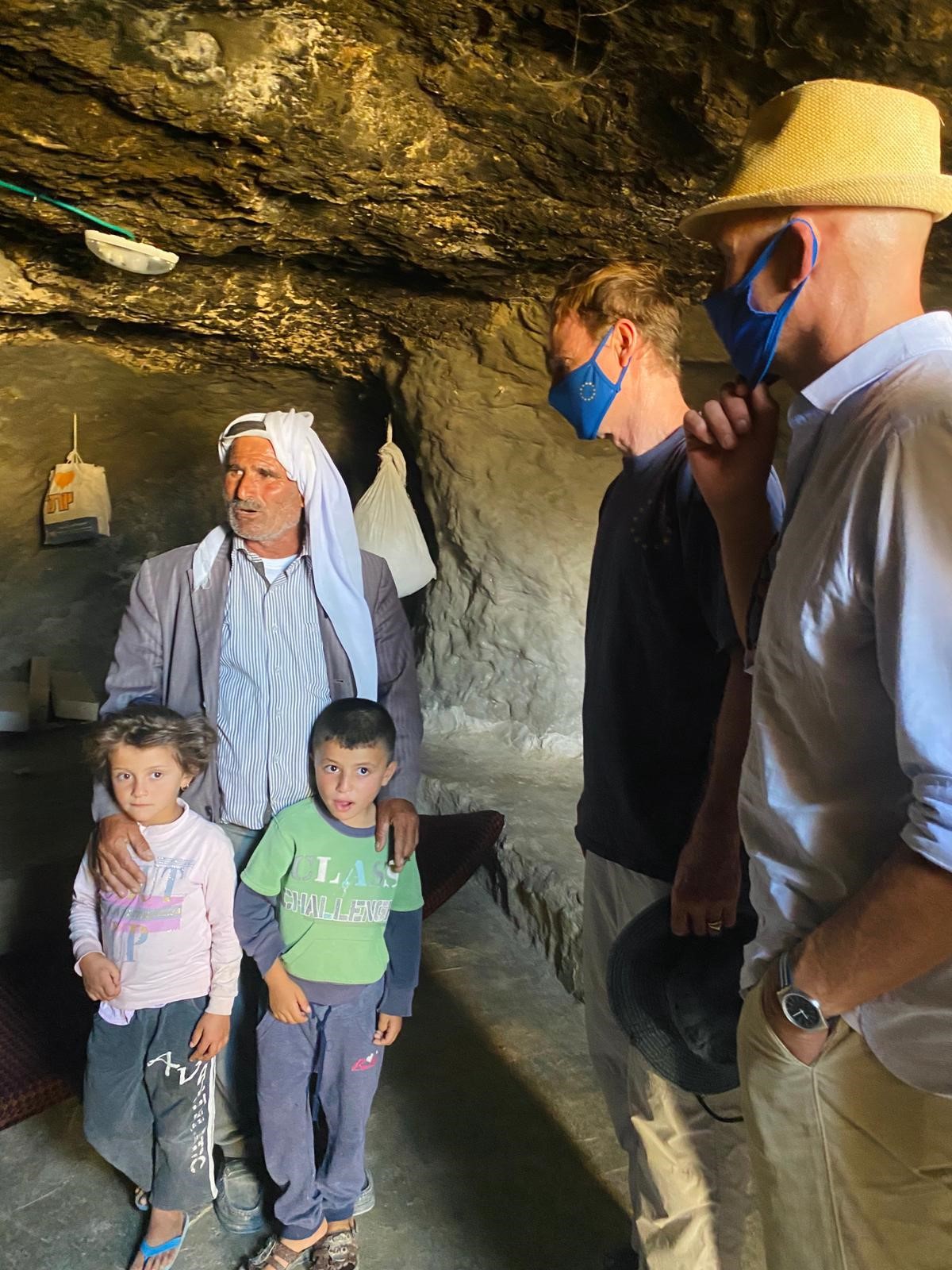 After visiting Palestinian communities in the South Hebron Hills, European diplomats warn against demolitions, evictions