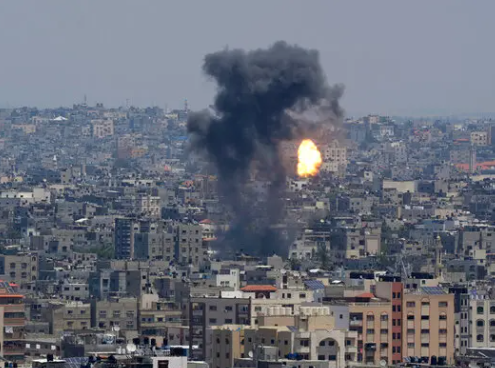 Civilian casualties in a series of Israeli airstrikes across Gaza