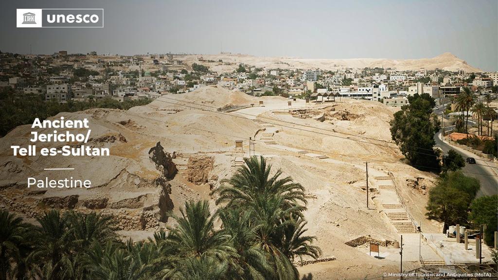 UNESCO declares Ancient Jericho/Tell es-Sultan a World Heritage site in Palestine