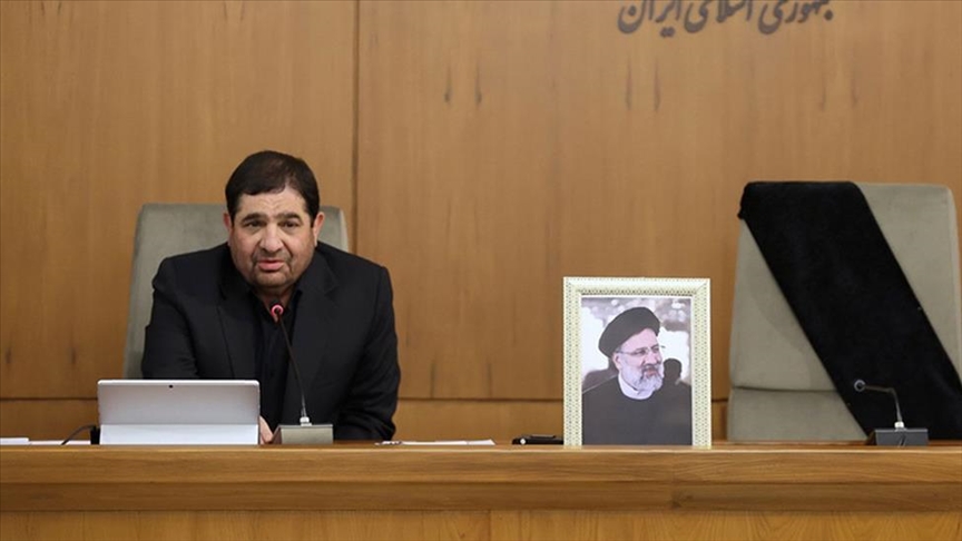 Mohammad Mokhber takes over as Iran's new president for a 50-day-period