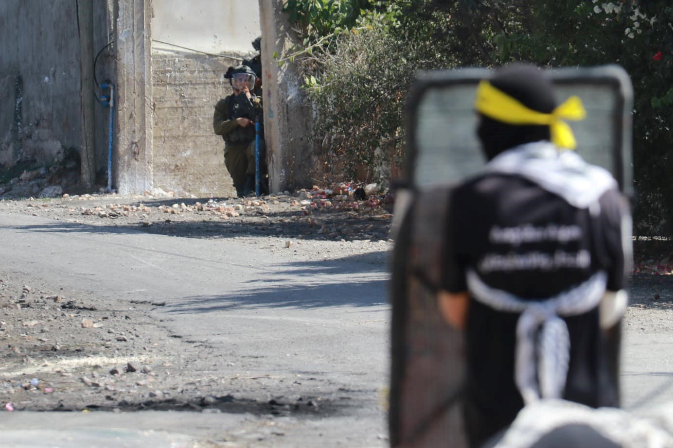 Seven sustain injuries as Israeli forces quell anti-settlement rally east of Qalqiliya