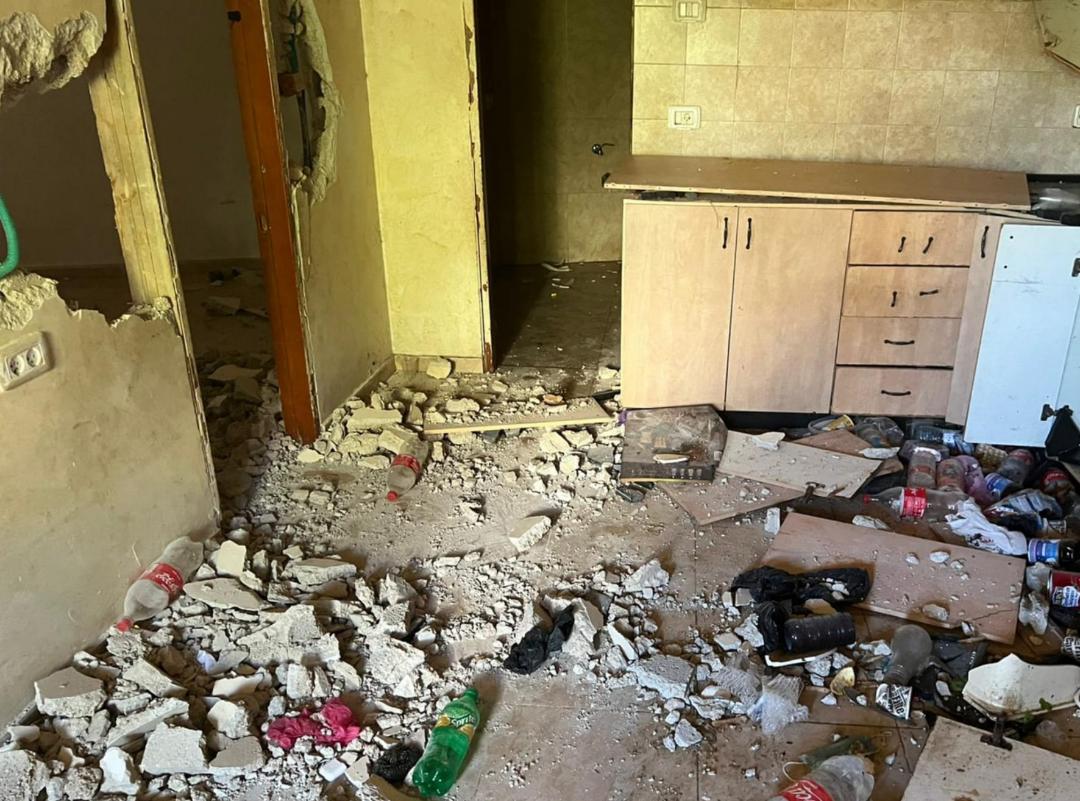 Israeli authorities demolish inside of a Palestinian-owned house, balcony of another in occupied Jerusalem
