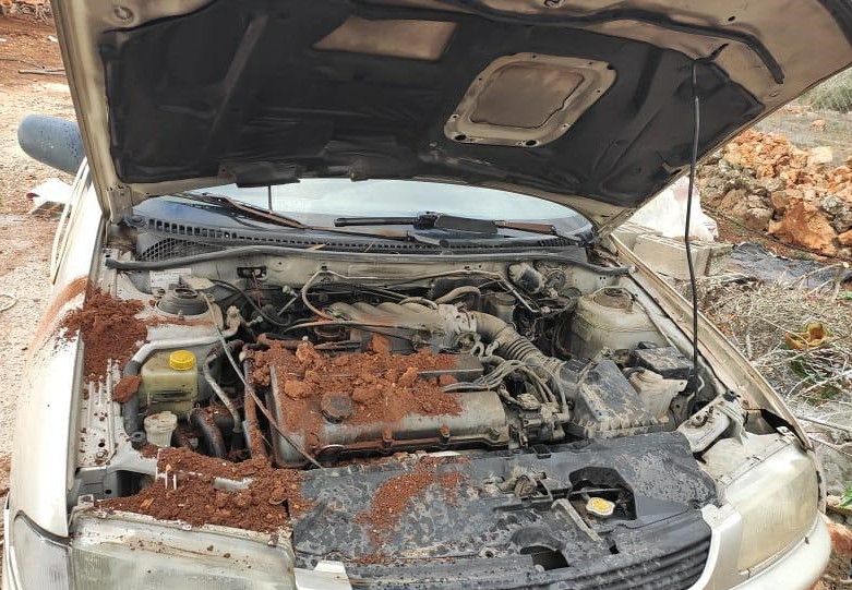 Colonial settlers attack and vandalize Palestinian property in northern West Bank village