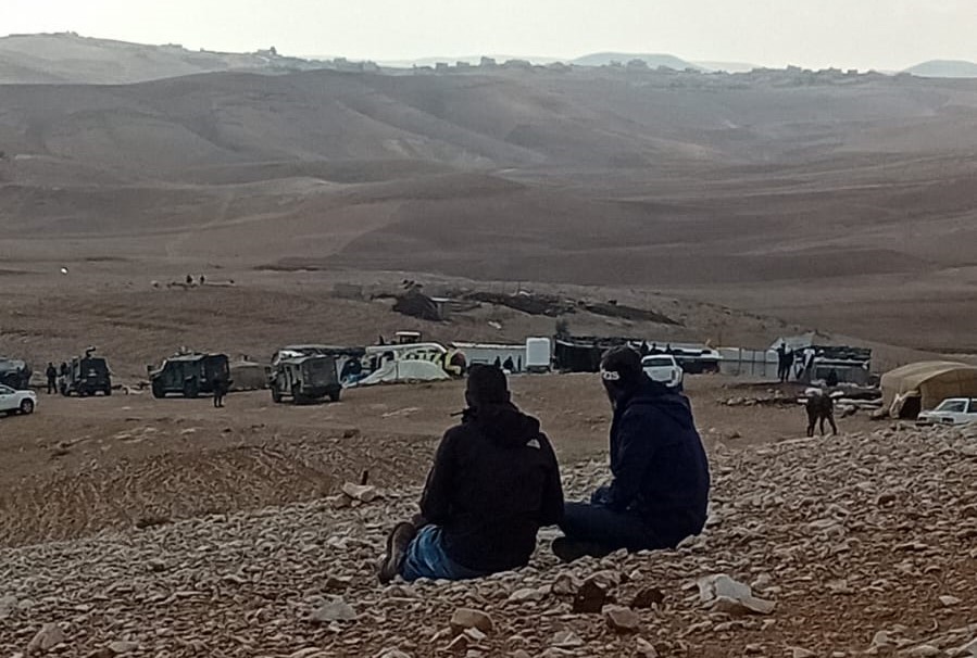 Israeli forces demolish two houses, barns, near Hebron