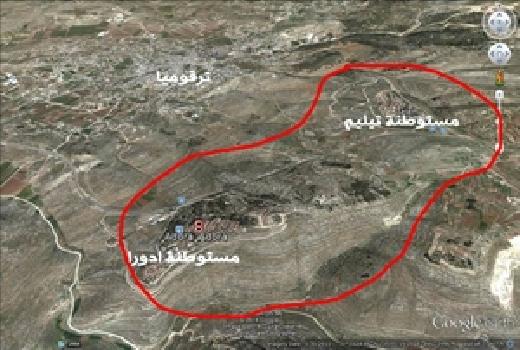 Israeli occupation forces demolish agricultural facilities in the south of West Bank town