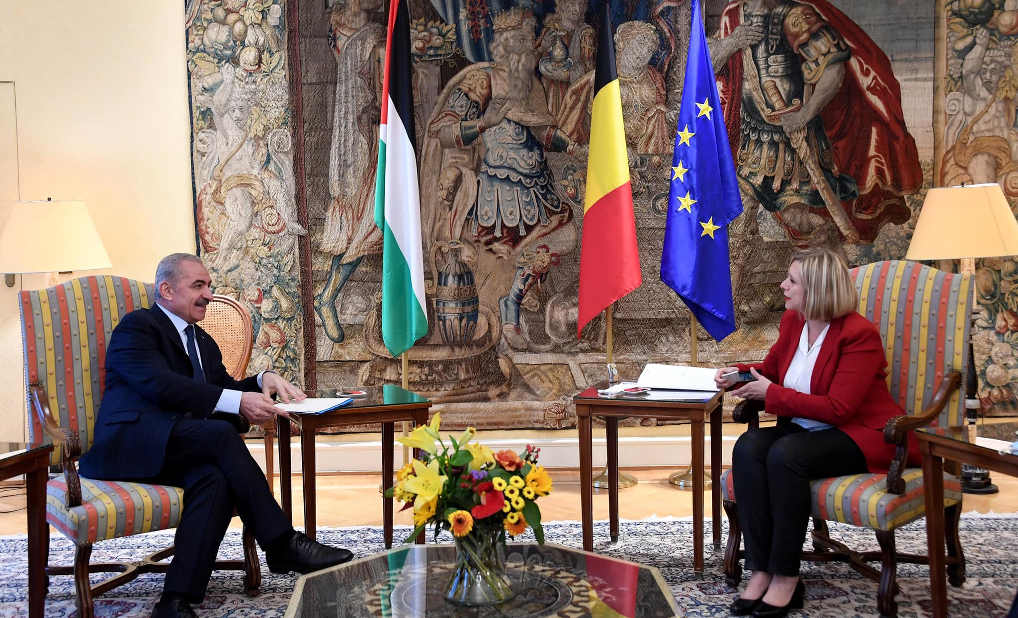 Prime Minister Shtayyeh calls on Belgium to recognize State of 
Palestine to save two-state solution