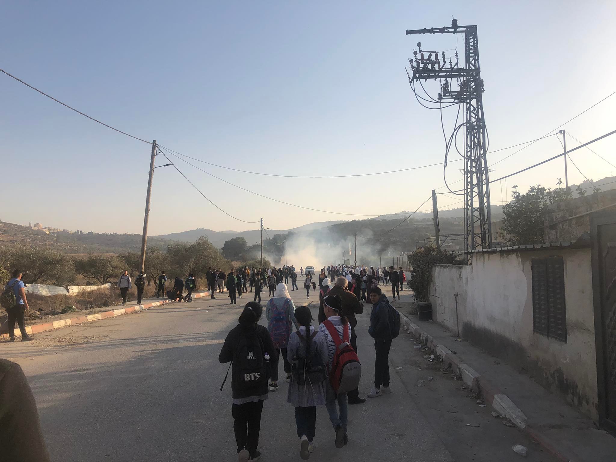 Israeli soldiers assault students, dozens injured in West Bank village