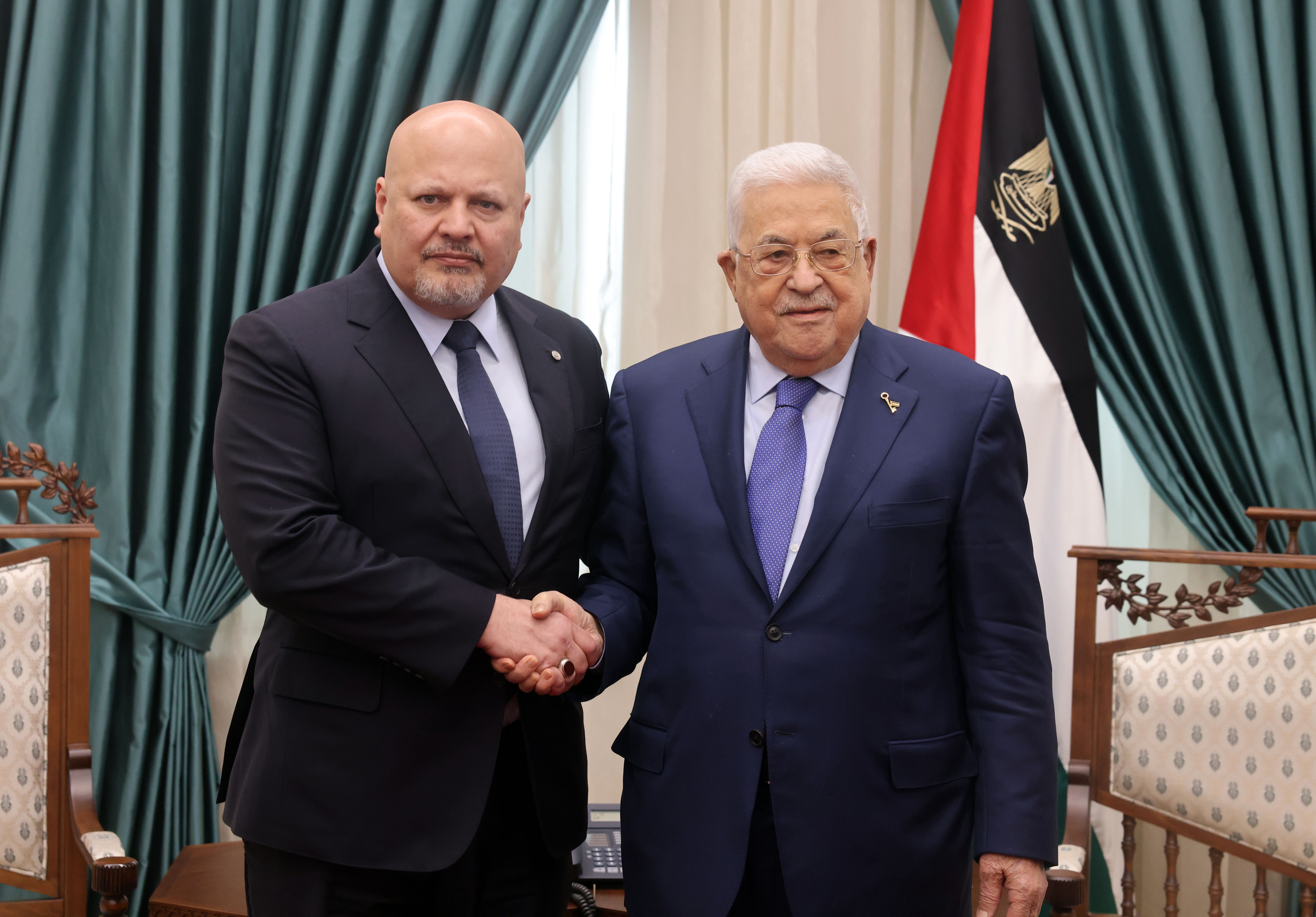 President meets ICC Prosecutor, urges swift action against Israeli aggression