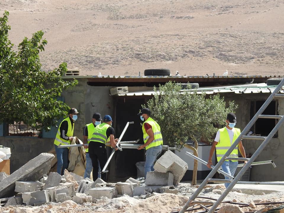 Israeli army survey number of residents of two Masafer Yatta hamlets