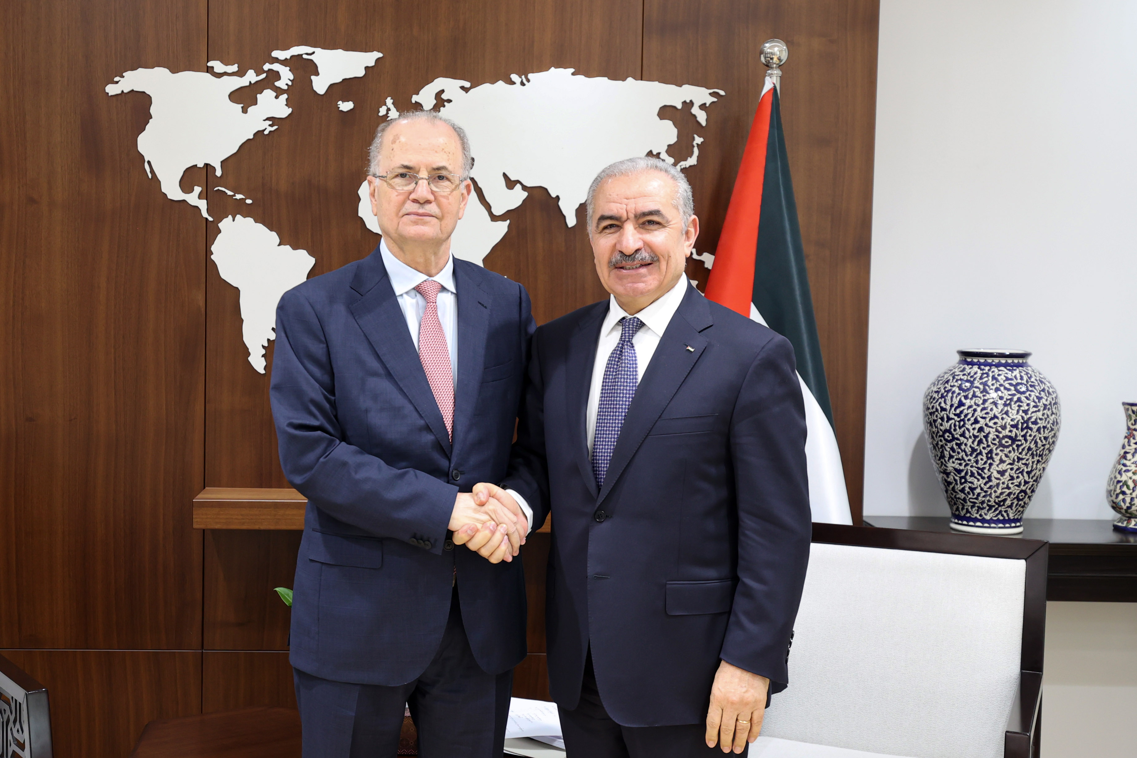 Mohammad Mustafa​​​​​​​ assumes duties as Prime Minister from Shtayyeh