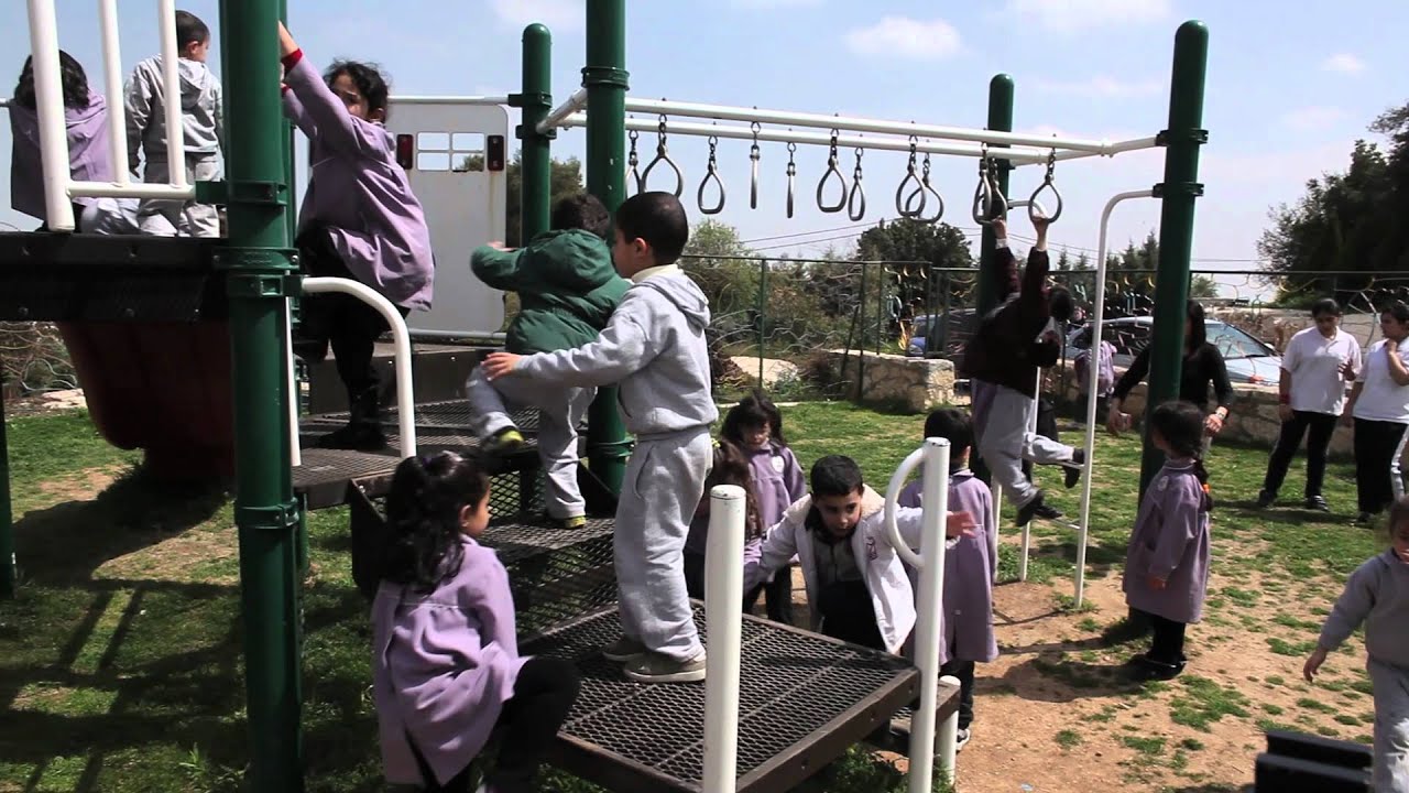 Settlers attempt to destroy children’s playing ground in a village southwest of Hebron