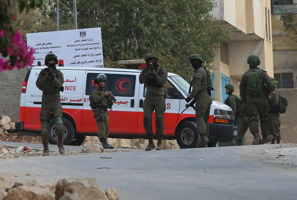 Occupation forces injure 6 Palestinians in Kafr Qaddum