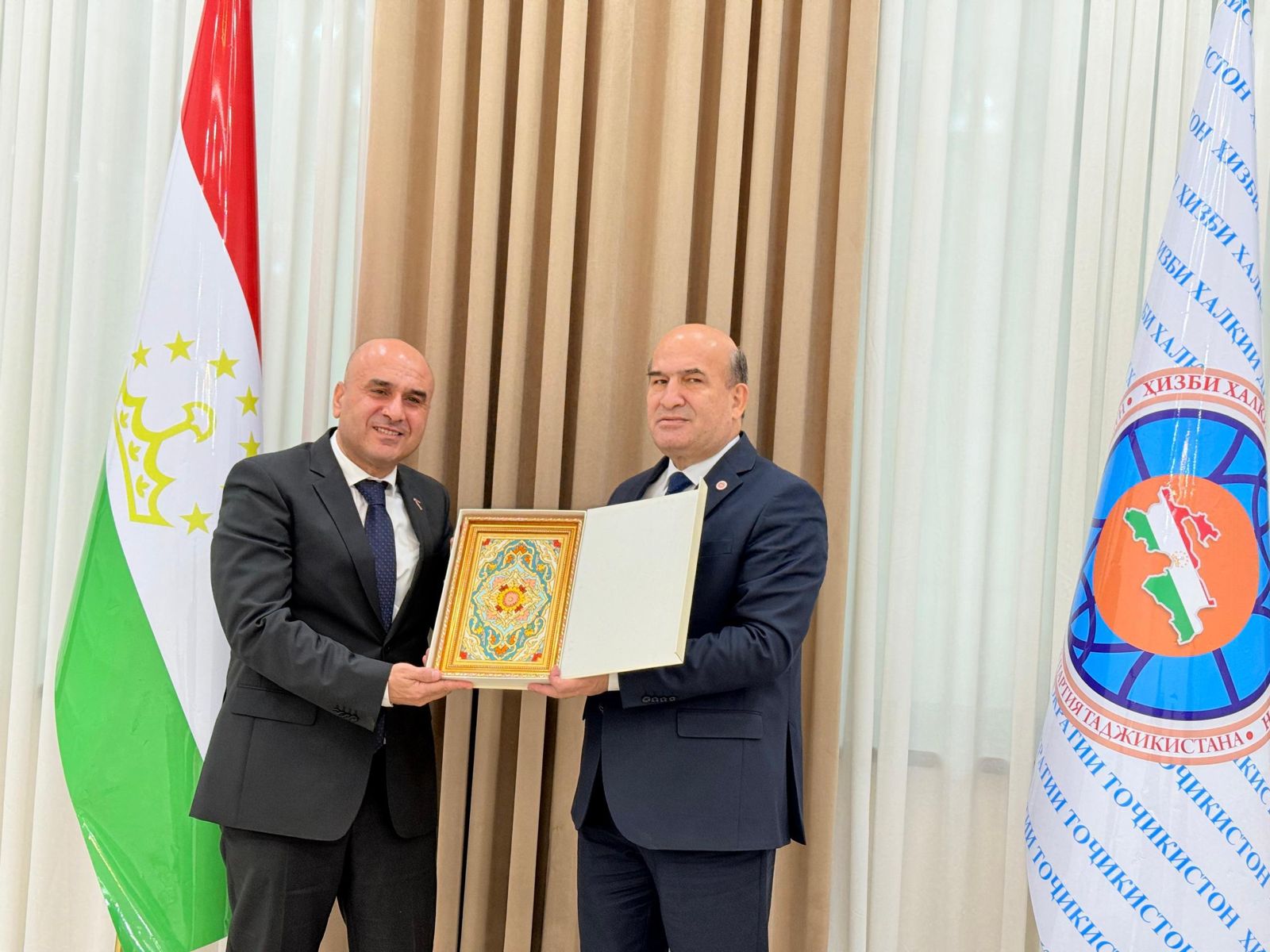 Tajikistan’s Deputy Head of Ruling Party reaffirms support for Palestinian statehood