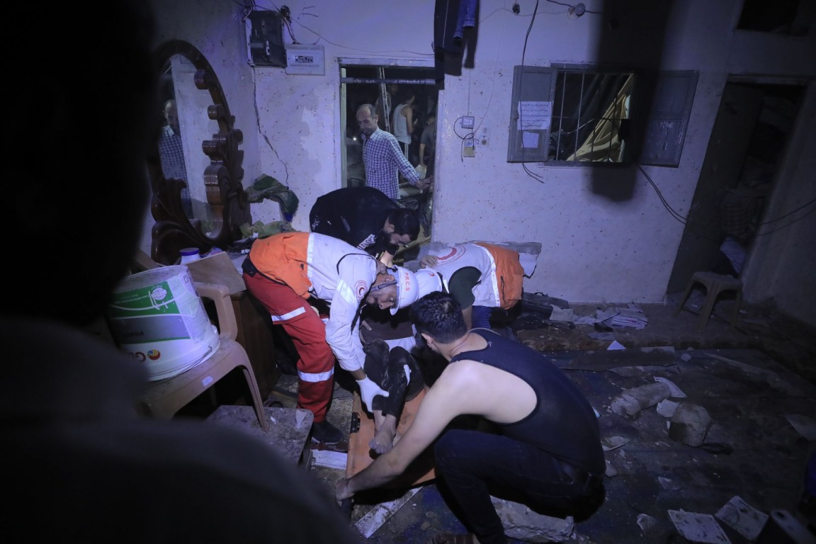 The Red Crescent warns of the humanitarian crisis in the Gaza Strip, Israeli targeting of medical personnel