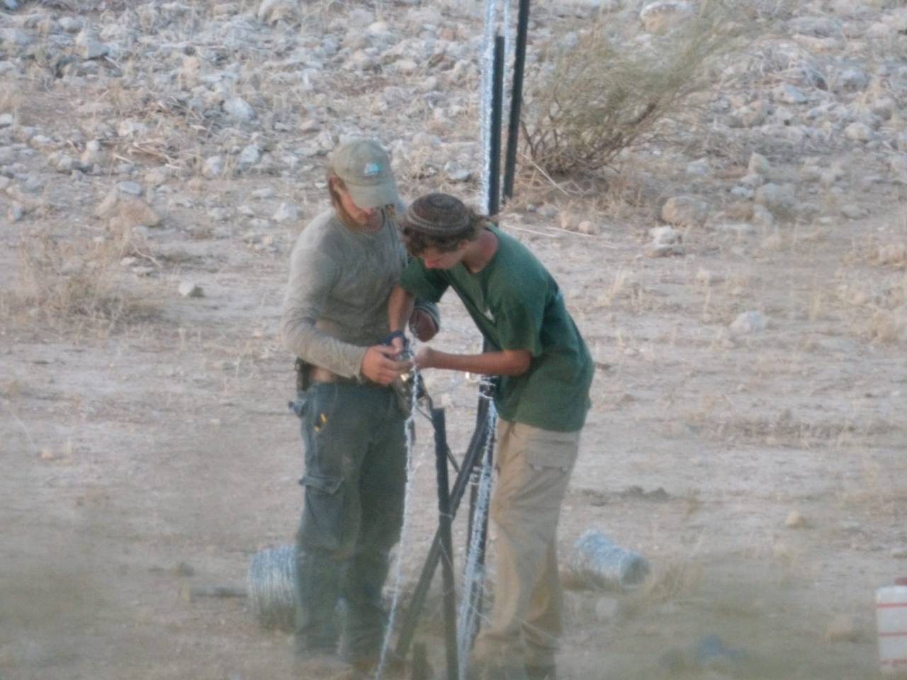 Israeli settlers fence off tract of land in northern Jordan Valley village