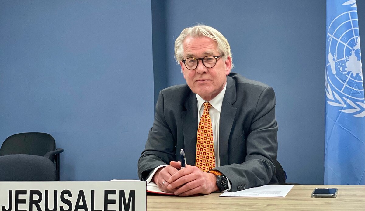 UN Special Coordinator says he is working to deescalate situation following the Israeli massacre in Nablus