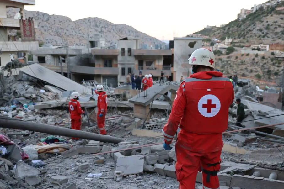 Five paramedics killed in Israeli airstrikes on southern Lebanon