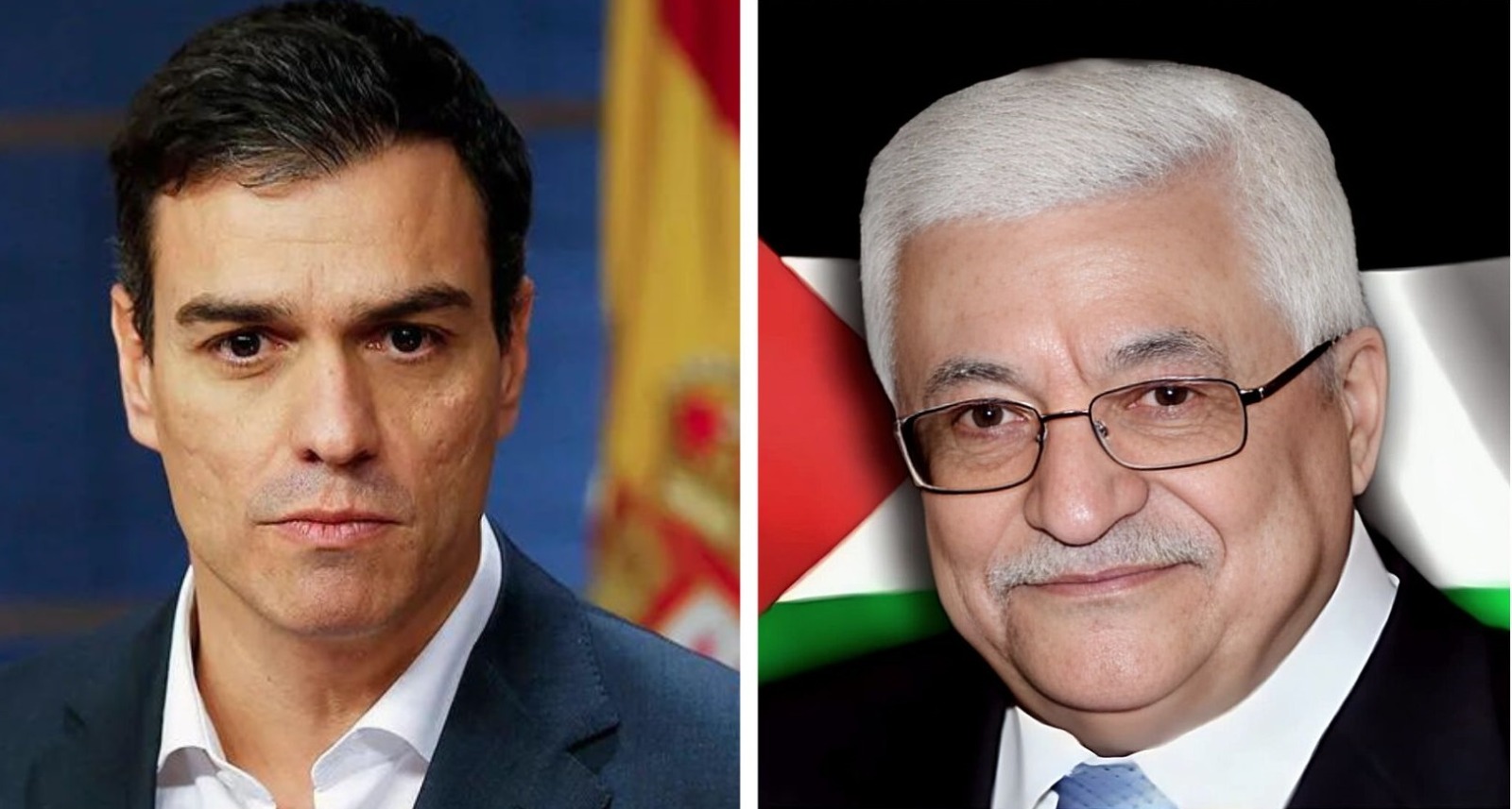 President Abbas meets Spanish Prime Minister on sidelines of Cairo Peace Summit